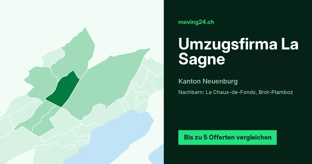 Umzugsfirma La Sagne