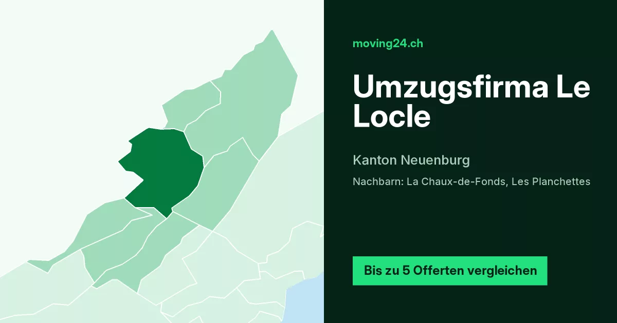 Umzugsfirma Le Locle