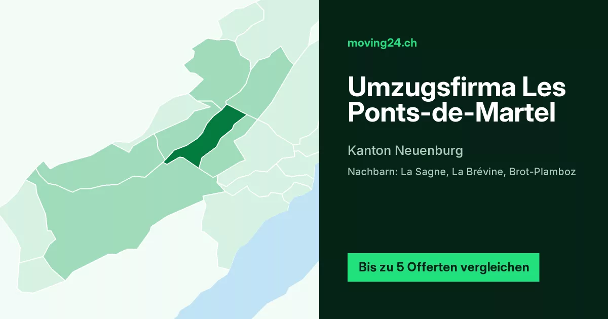 Umzugsfirma Les Ponts-de-Martel Umzugsfirma Les Ponts-de-Martel