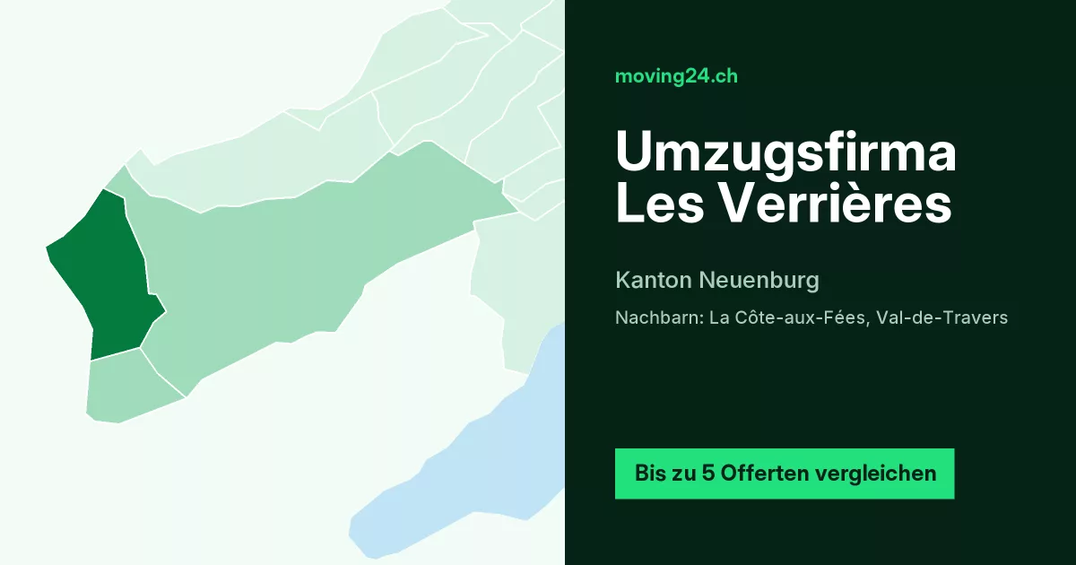 Umzugsfirma Les Verri&egrave;res