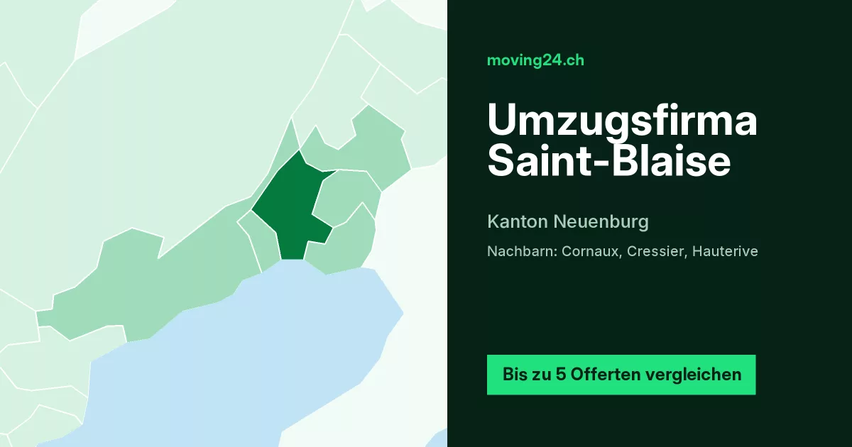 Umzugsfirma Saint-Blaise Umzugsfirma Saint-Blaise