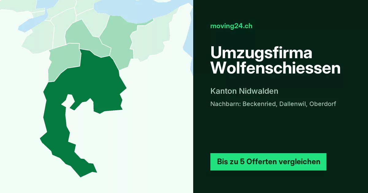 Umzugsfirma Wolfenschiessen