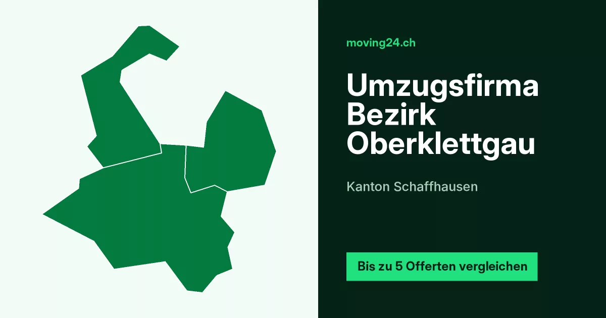 Umzugsfirma Bezirk Oberklettgau