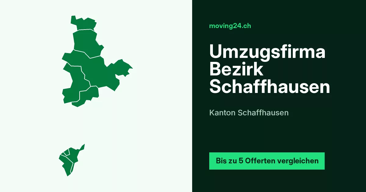 Umzugsfirma Bezirk Schaffhausen