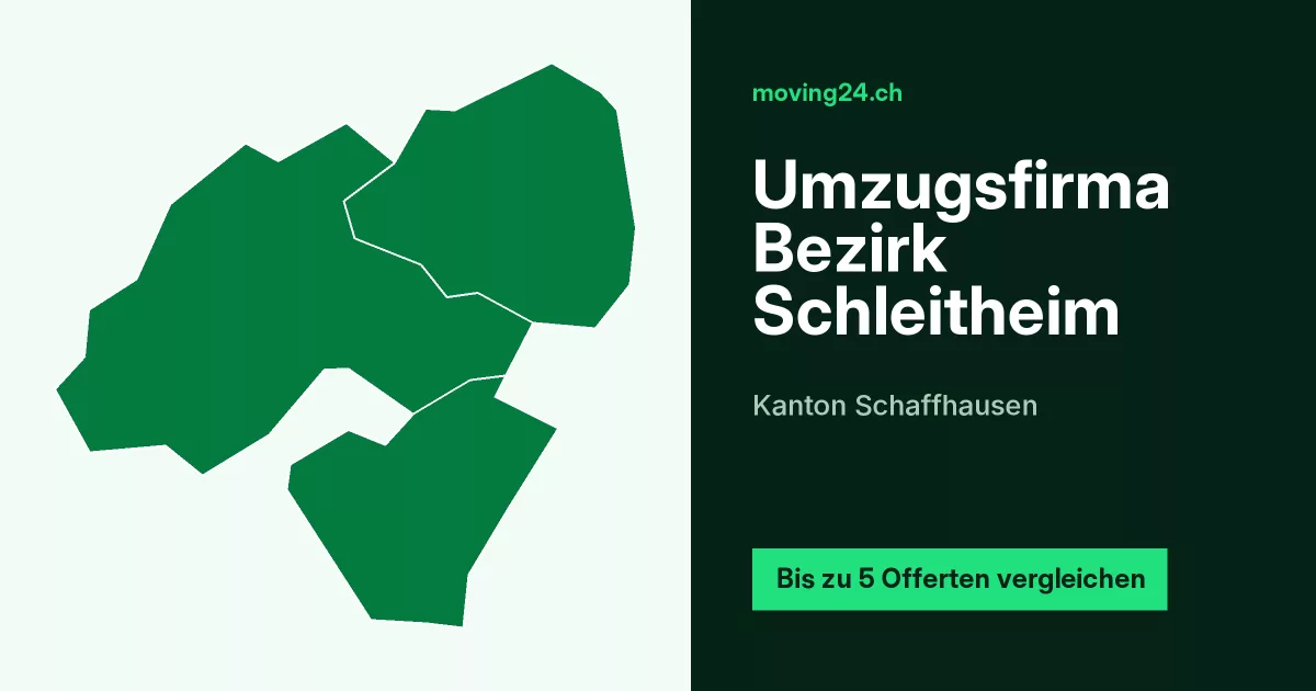 Umzugsfirma Bezirk Schleitheim