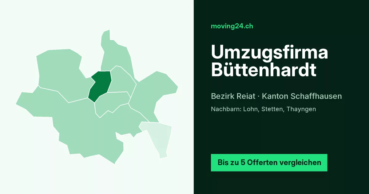 Umzugsfirma B&uuml;ttenhardt