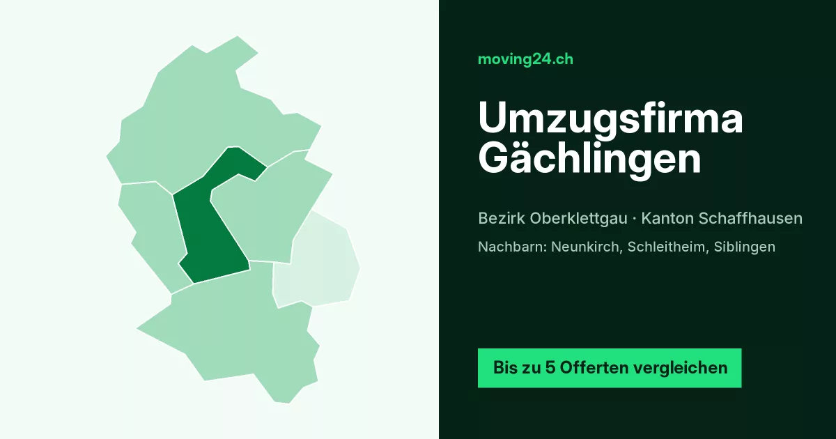 Umzugsfirma G&auml;chlingen