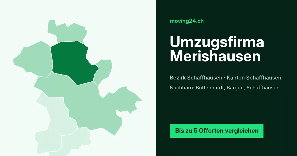 Umzugsfirma Merishausen