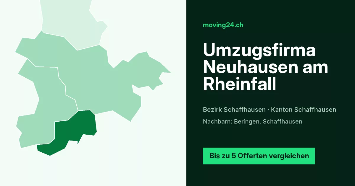 Umzugsfirma Neuhausen am Rheinfall