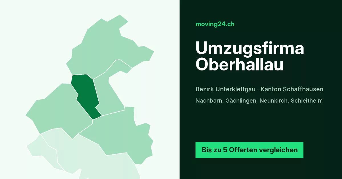 Umzugsfirma Oberhallau