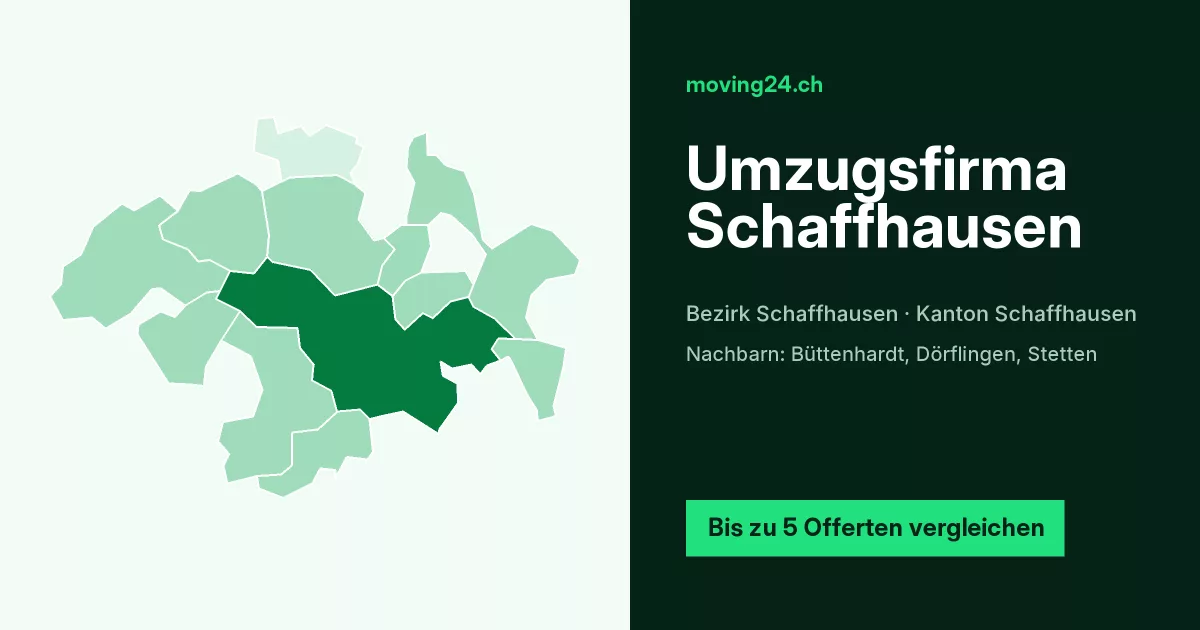 Umzugsfirma Schaffhausen
