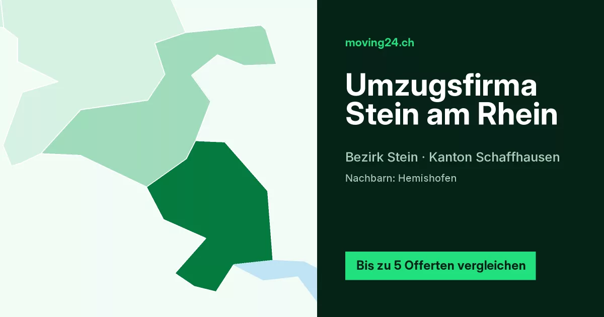 Umzugsfirma Stein am Rhein