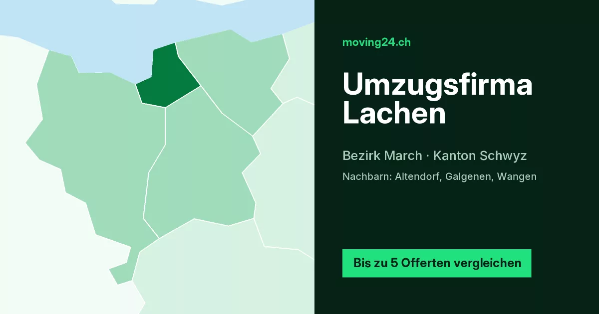 Umzugsfirma Lachen