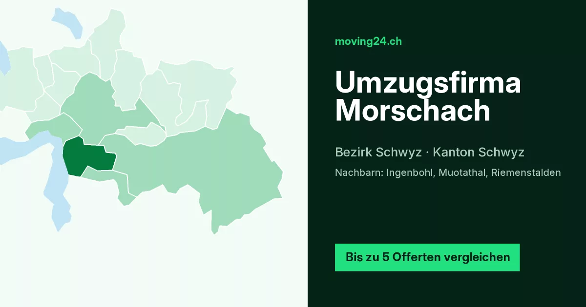 Umzugsfirma Morschach
