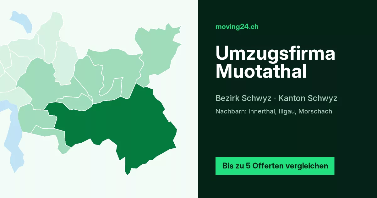 Umzugsfirma Muotathal