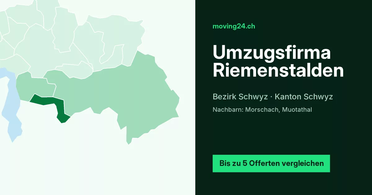 Umzugsfirma Riemenstalden Umzugsfirma Riemenstalden