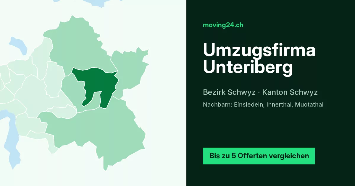 Umzugsfirma Unteriberg