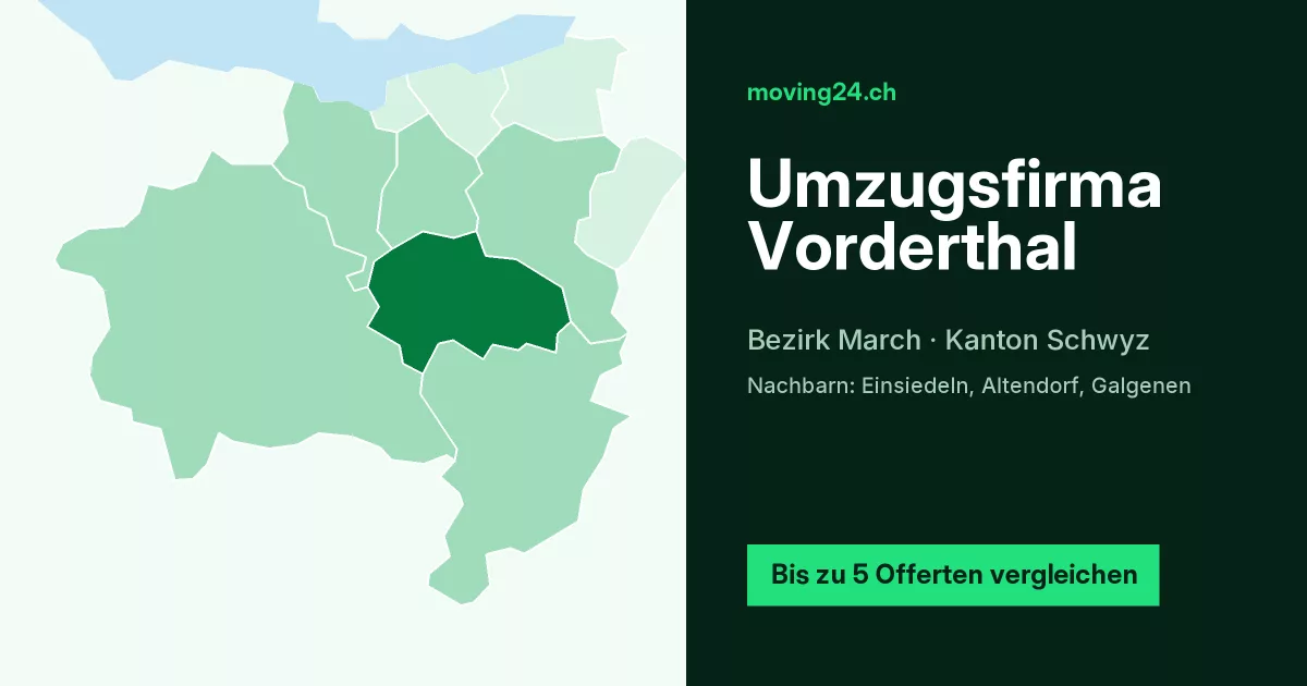Umzugsfirma Vorderthal
