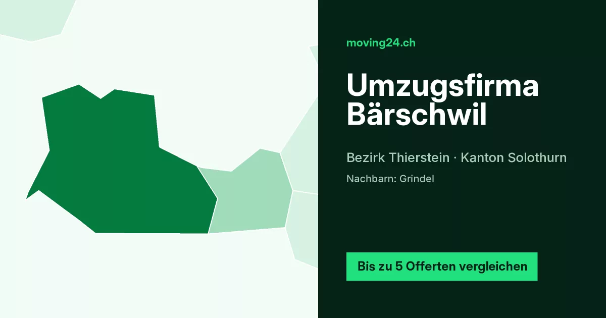 Umzugsfirma B&auml;rschwil