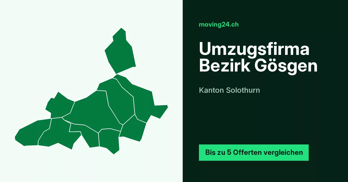 Umzugsfirma Bezirk G&ouml;sgen