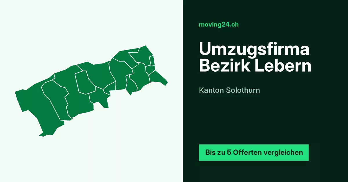 Umzugsfirma Bezirk Lebern