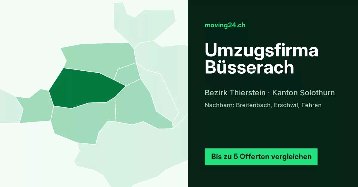 Umzugsfirma Büsserach Umzugsfirma Büsserach