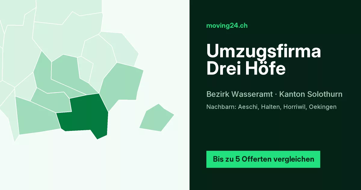 Umzugsfirma Drei H&ouml;fe