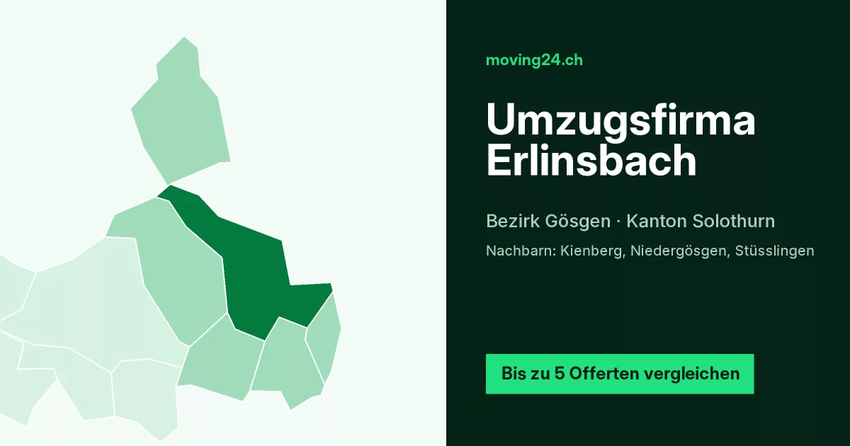 Umzugsfirma Erlinsbach