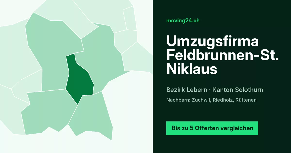 Umzugsfirma Feldbrunnen-St. Niklaus