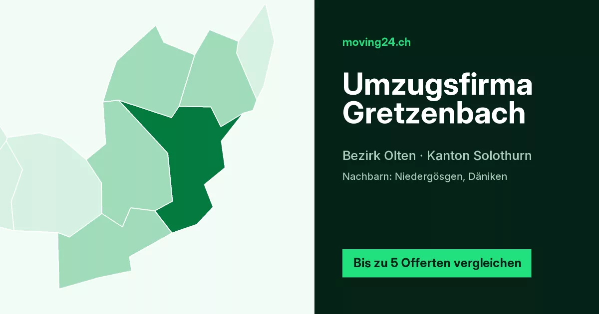 Umzugsfirma Gretzenbach