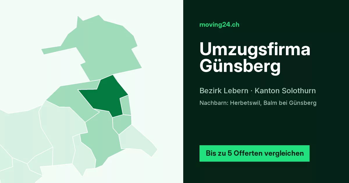 Umzugsfirma G&uuml;nsberg