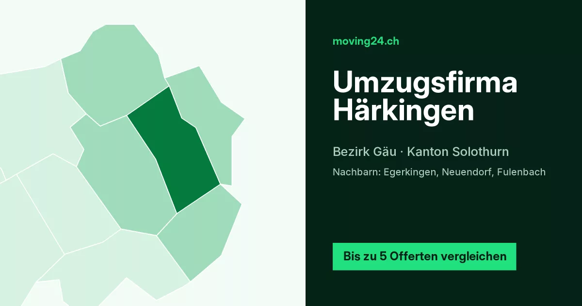 Umzugsfirma H&auml;rkingen