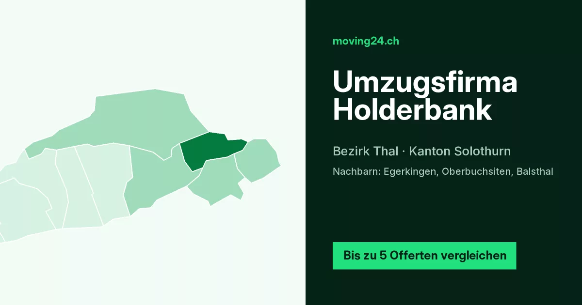 Umzugsfirma Holderbank Umzugsfirma Holderbank
