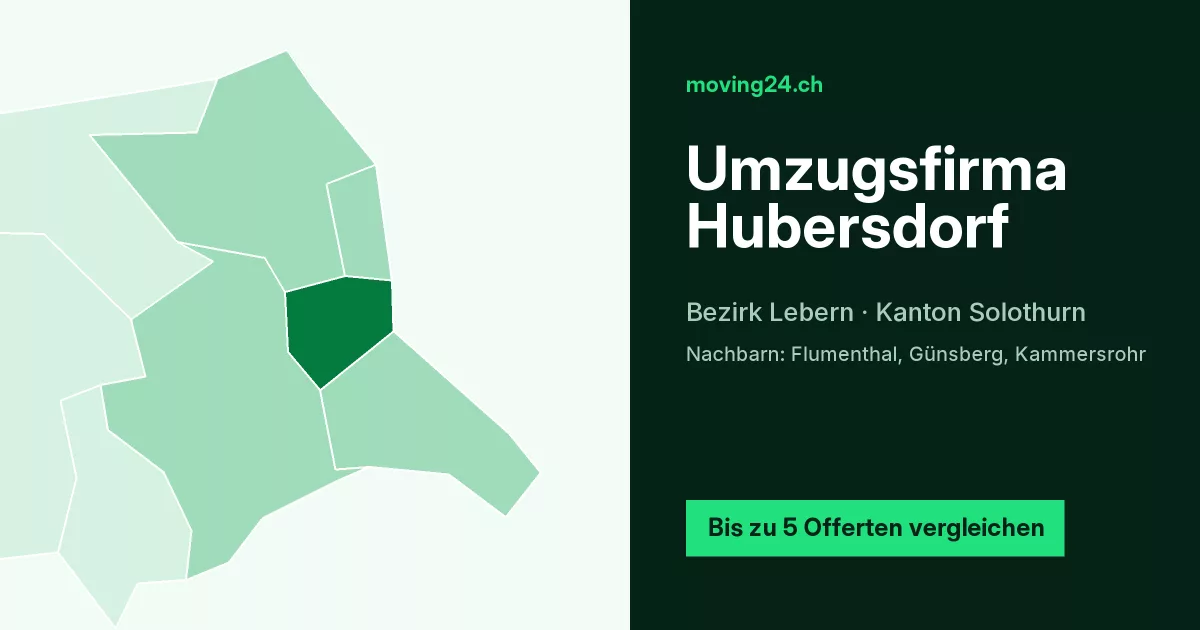 Umzugsfirma Hubersdorf