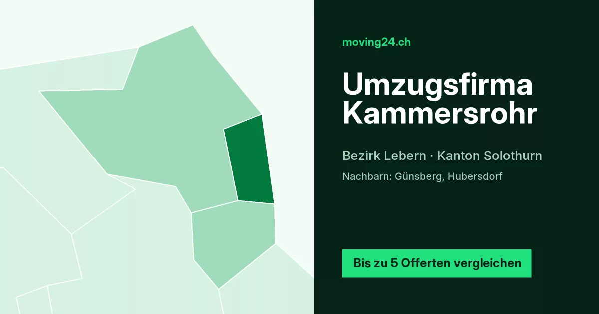 Umzugsfirma Kammersrohr