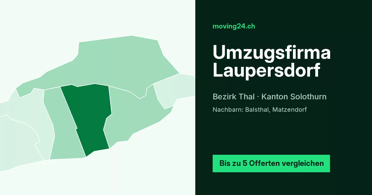 Umzugsfirma Laupersdorf