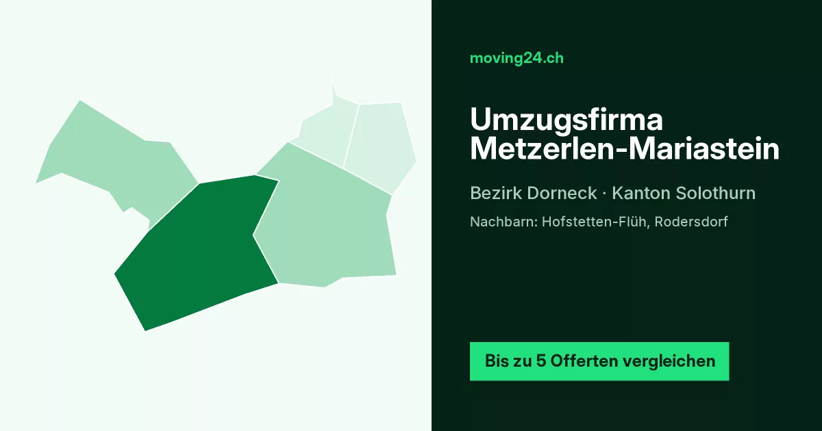Umzugsfirma Metzerlen-Mariastein Umzugsfirma Metzerlen-Mariastein
