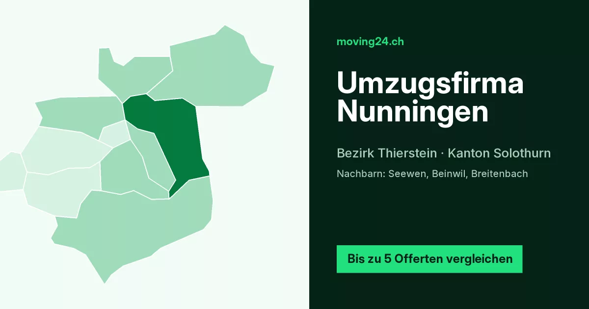 Umzugsfirma Nunningen