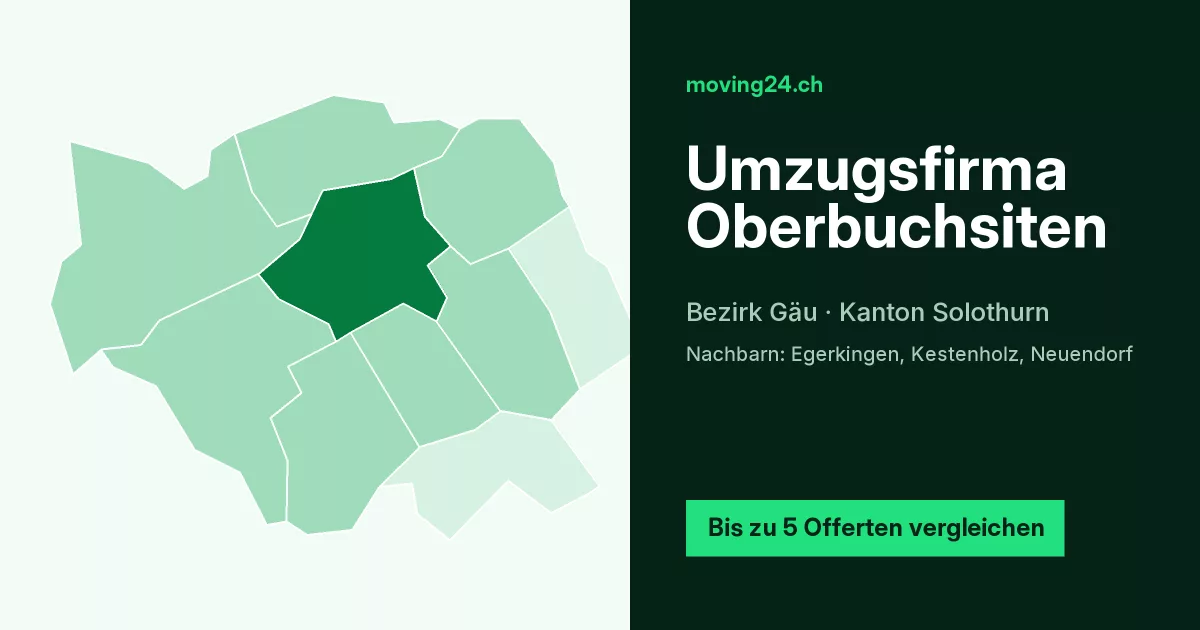 Umzugsfirma Oberbuchsiten