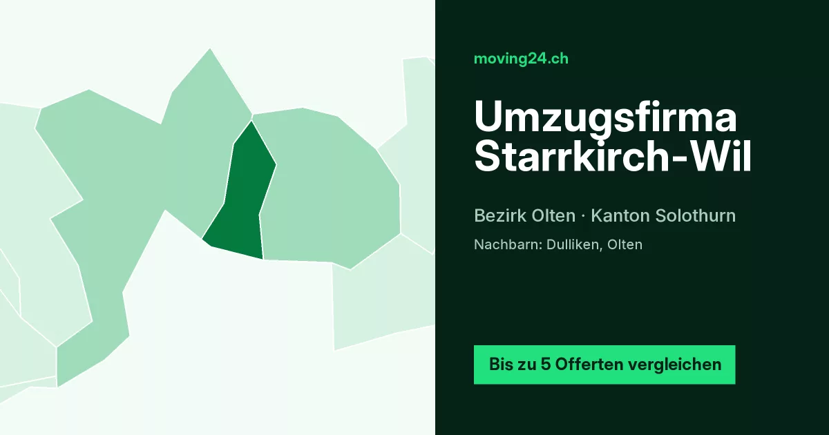 Umzugsfirma Starrkirch-Wil Umzugsfirma Starrkirch-Wil