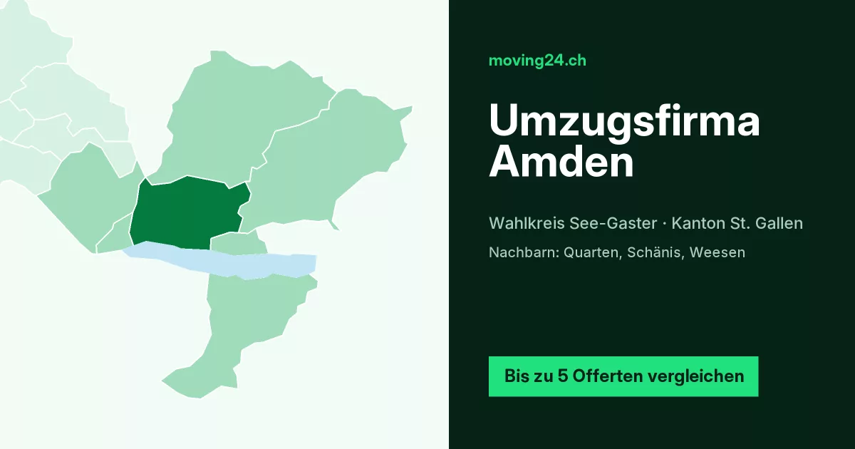 Umzugsfirma Amden