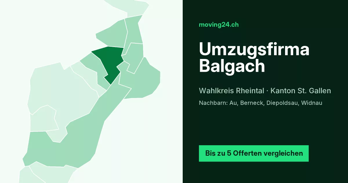 Umzugsfirma Balgach