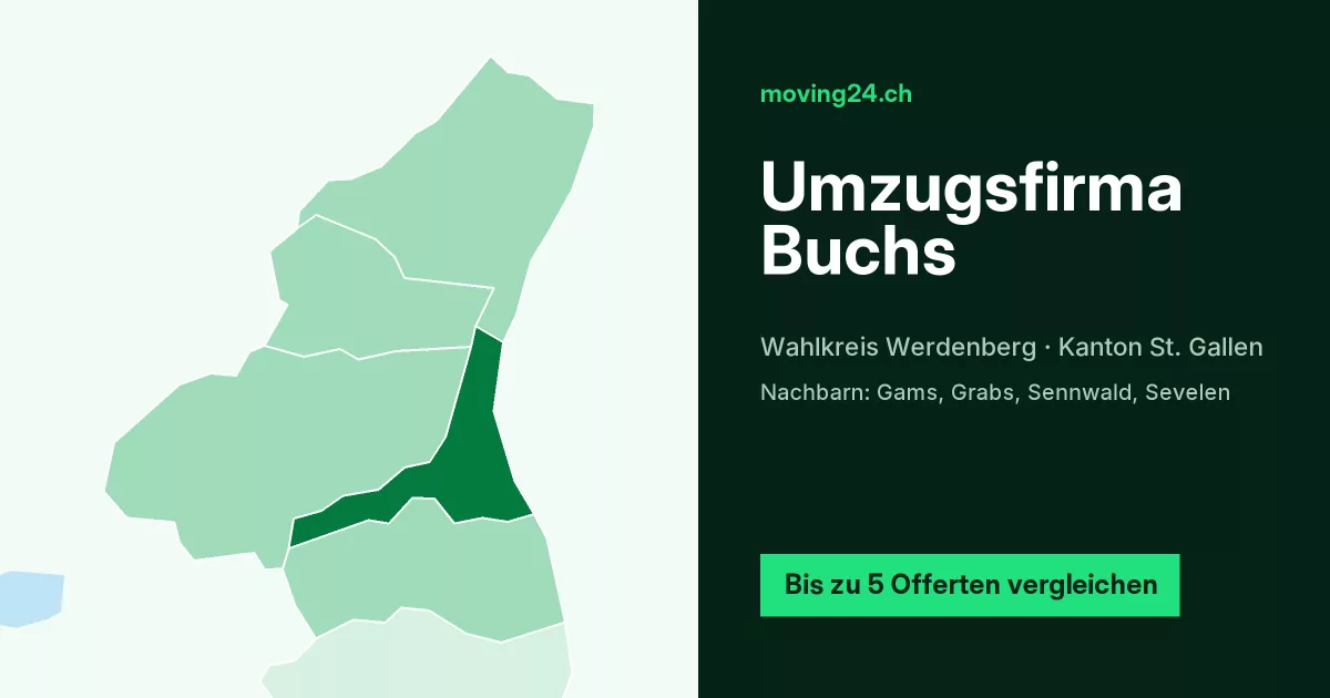 Umzugsfirma Buchs