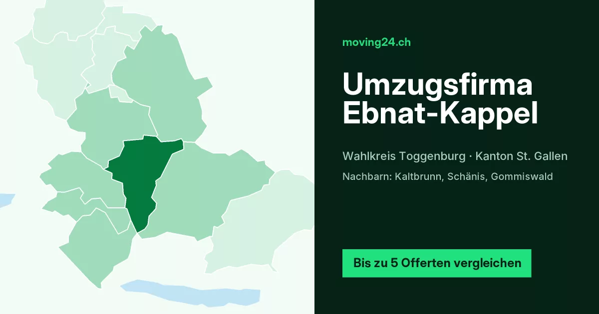 Umzugsfirma Ebnat-Kappel