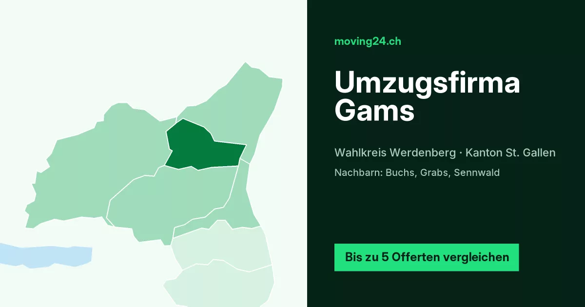 Umzugsfirma Gams