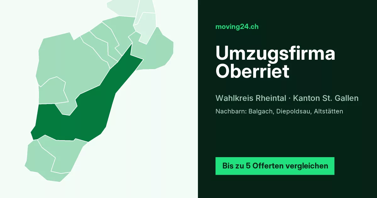 Umzugsfirma Oberriet