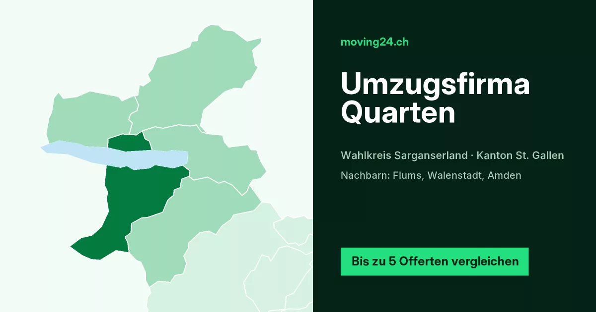 Umzugsfirma Quarten