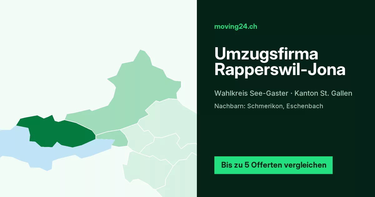 Umzugsfirma Rapperswil-Jona