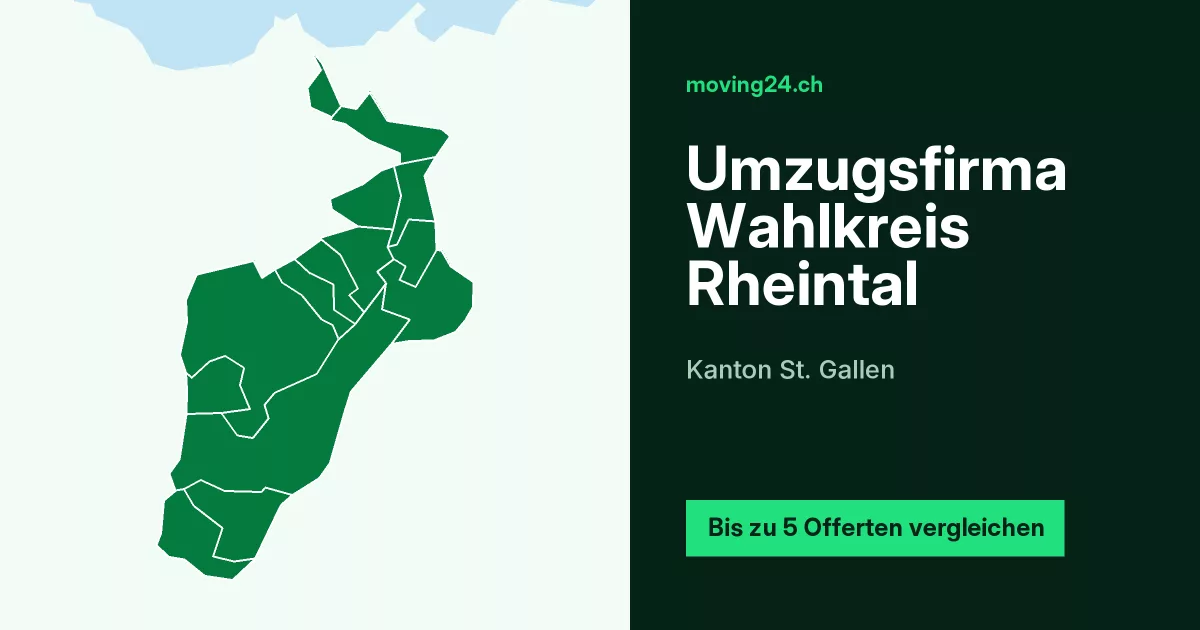 Umzugsfirma Wahlkreis Rheintal Umzugsfirma Wahlkreis Rheintal