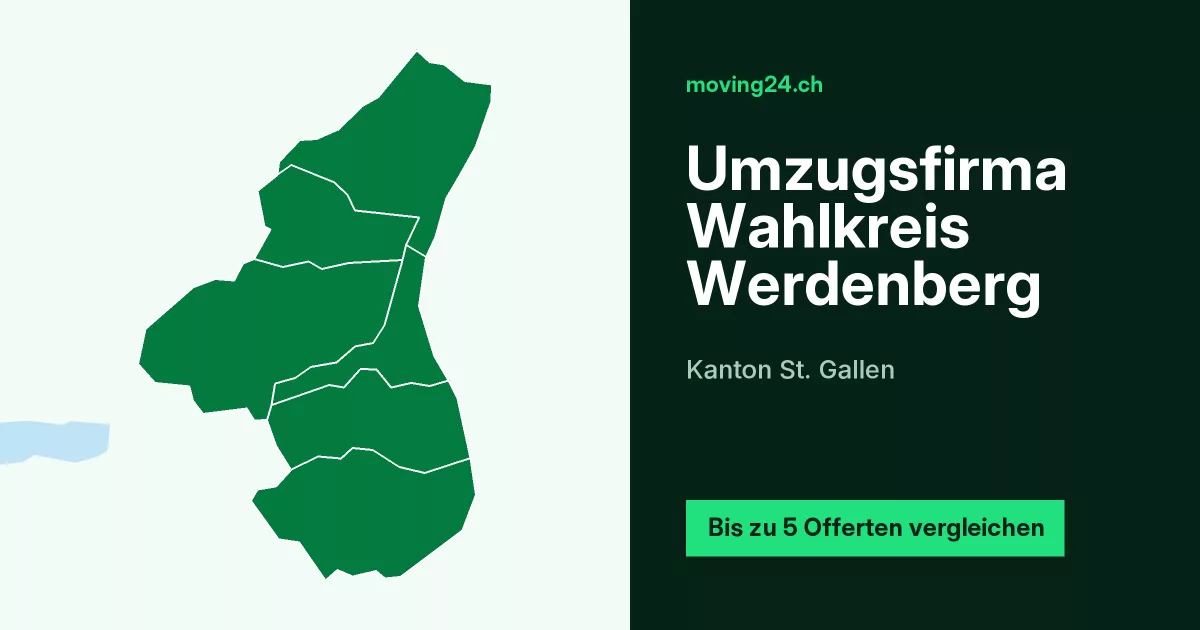 Umzugsfirma Wahlkreis Werdenberg Umzugsfirma Wahlkreis Werdenberg